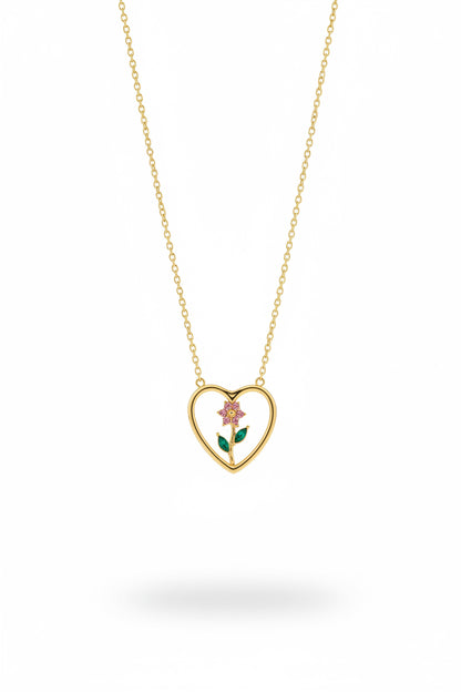 Collana Fiore Amore
