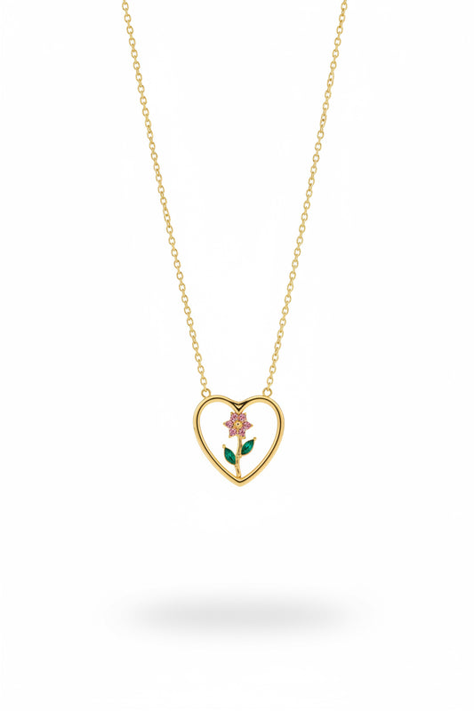 Collana Fiore Amore
