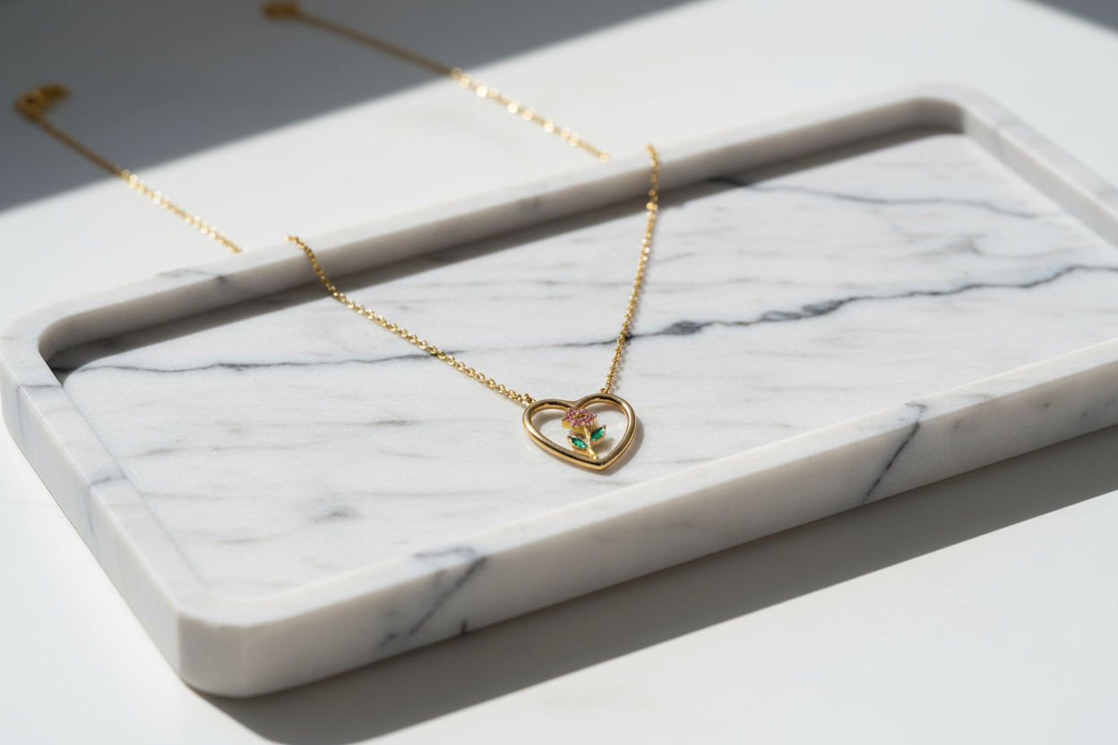 Collana Fiore Amore