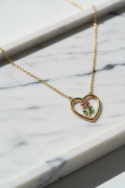 Collana Fiore Amore