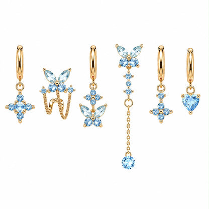 Orecchini Set Butterfly