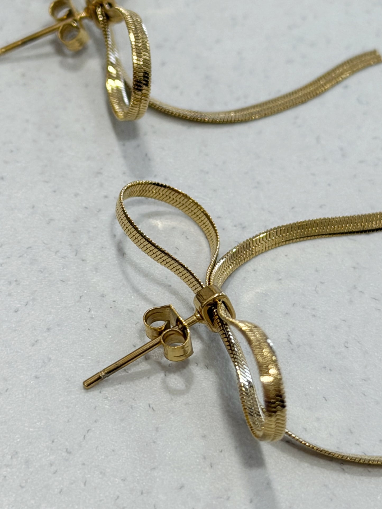 Orecchini Fiocco Snake