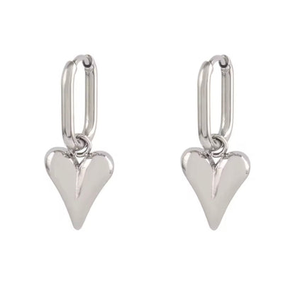 Orecchini Hoops Heart