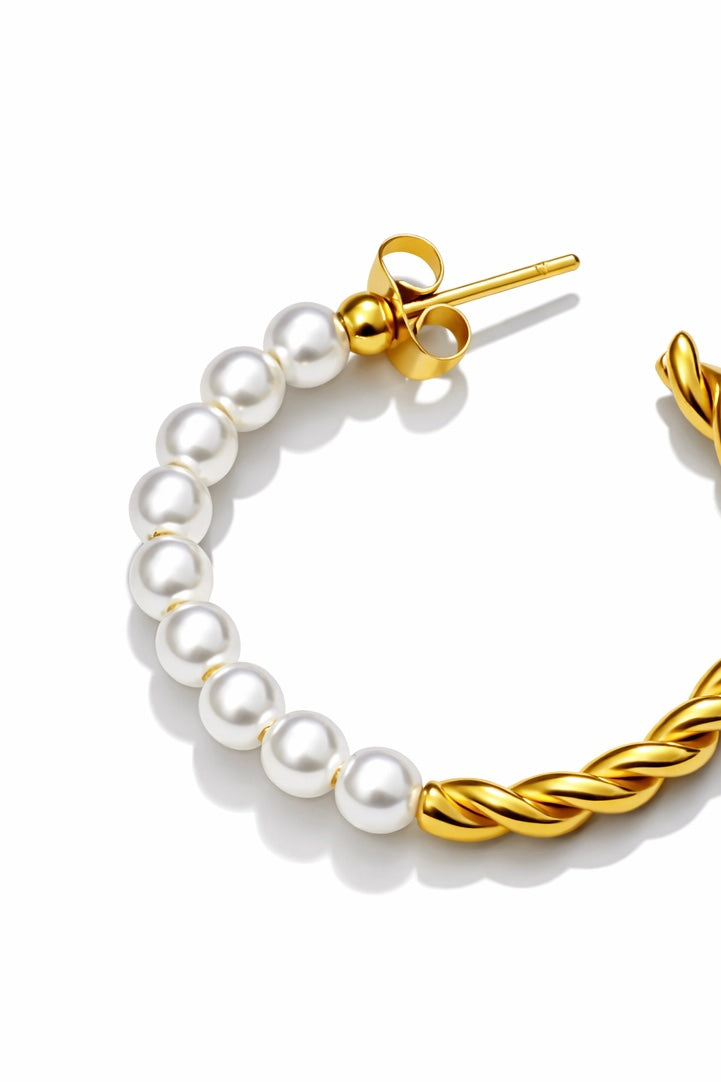 Orecchini Perla Twist