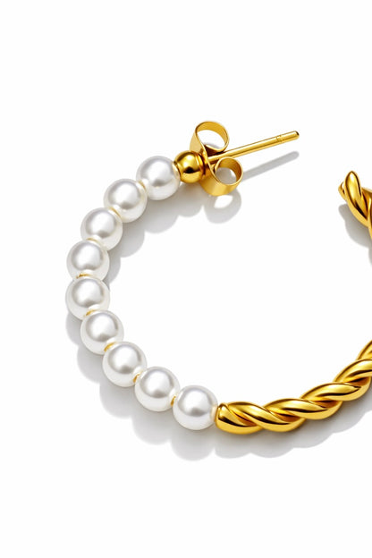 Orecchini Perla Twist