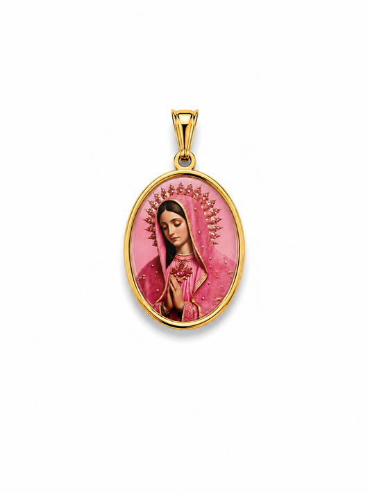 Charm Madonnina con cuore immacolato