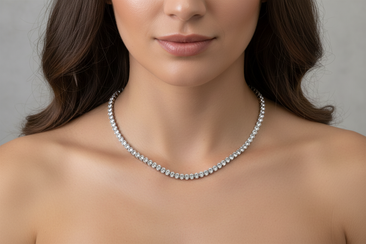 Collana Tennis Luxury