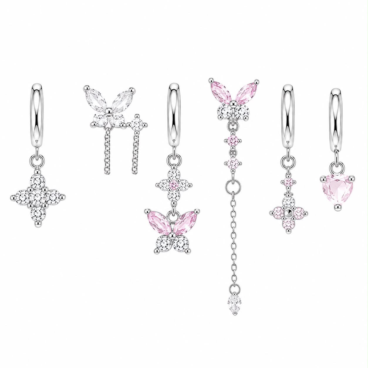 Orecchini Set Butterfly