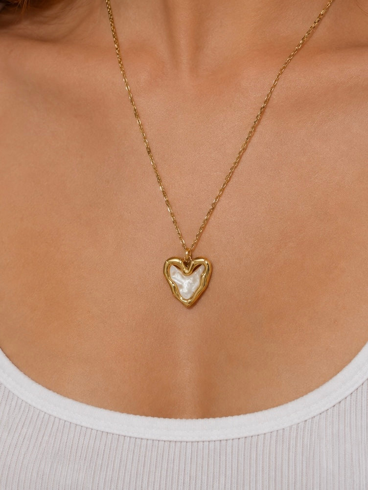 Collana Cuore Fuso