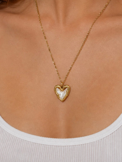 Collana Cuore Fuso