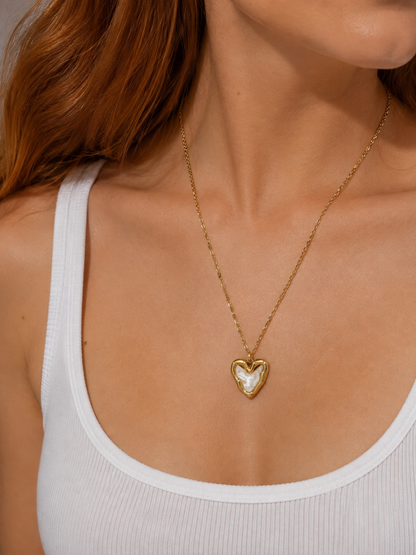 Collana Cuore Fuso