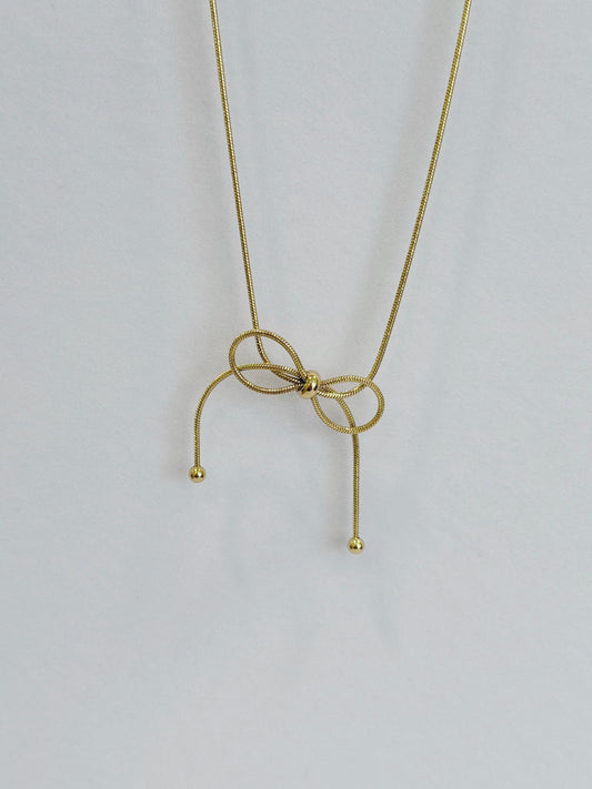 Collana Fiocco Snake Bold