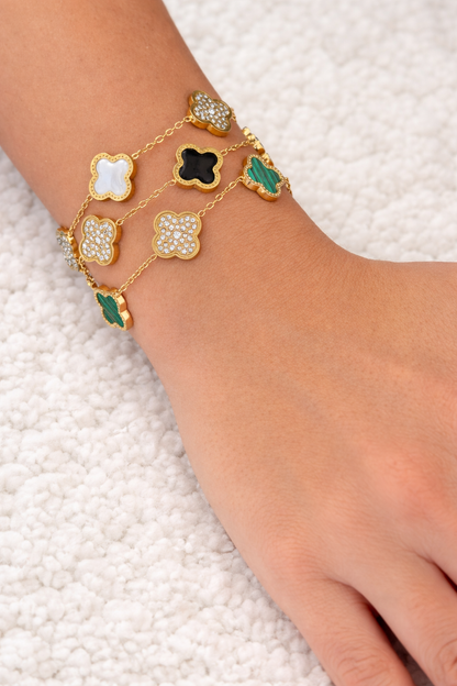 Bracciale Quadrifoglio Point•Lux