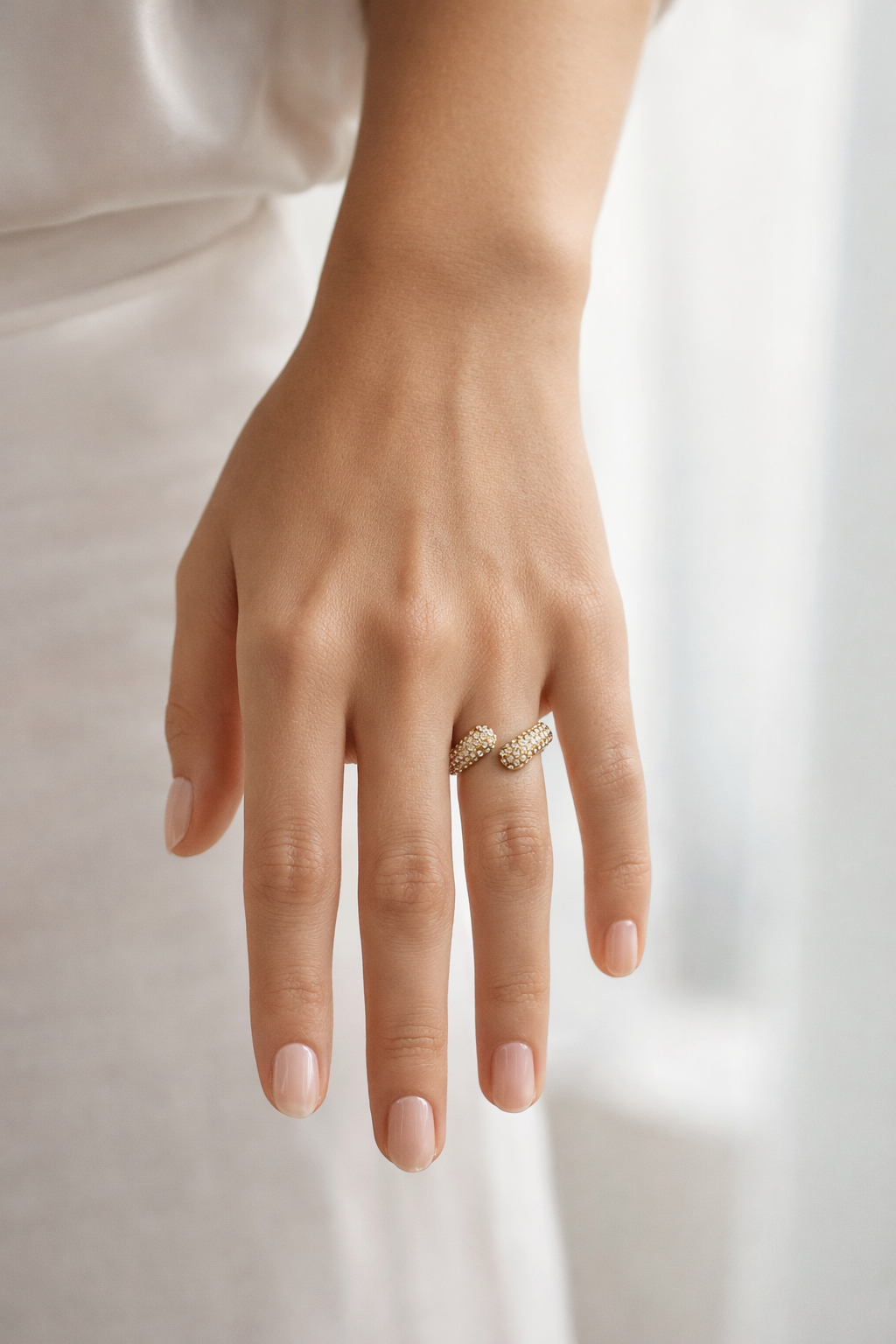 Anello Crystal Hug