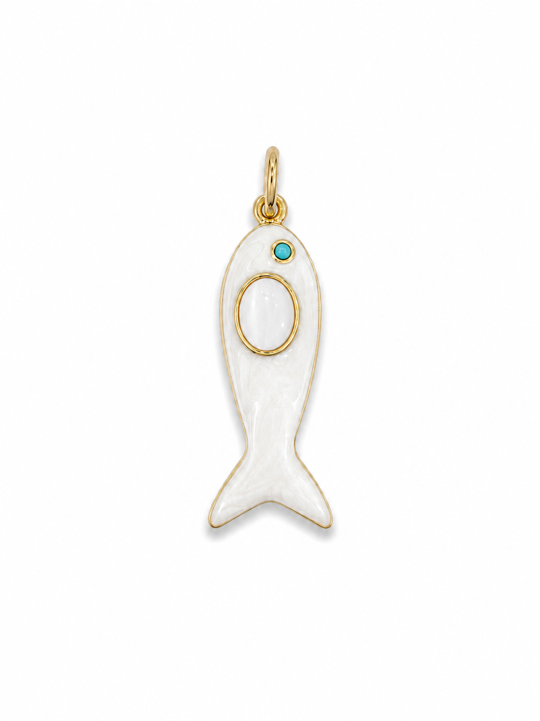 Charm Pesciolino bianco