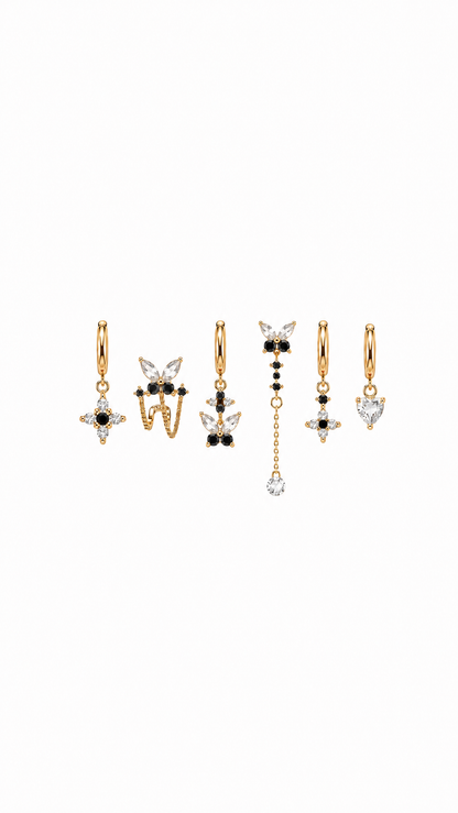Orecchini Set Butterfly