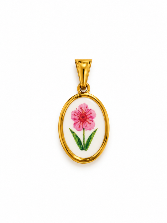Charm Fiorellino rosa