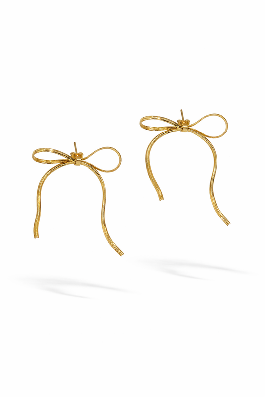 Orecchini Fiocco Snake