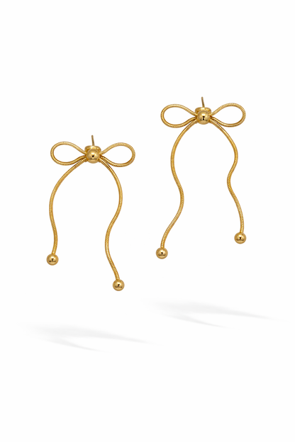 Orecchini Fiocco Snake•Point