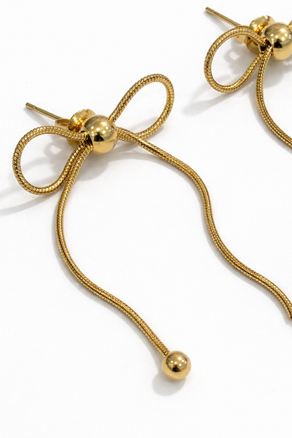 Orecchini Fiocco Snake•Point