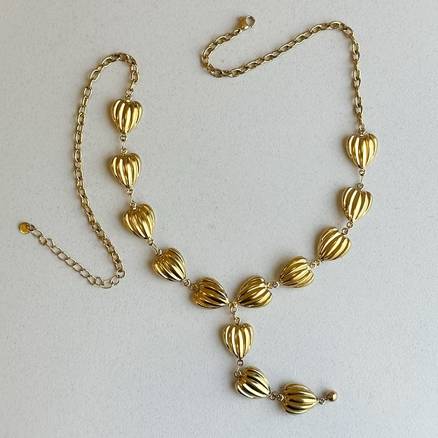 Collana Cuore Stripped