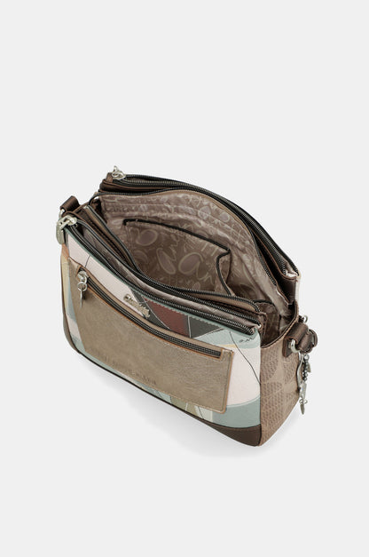 Borsa a tracolla Anekke con tre scomparti