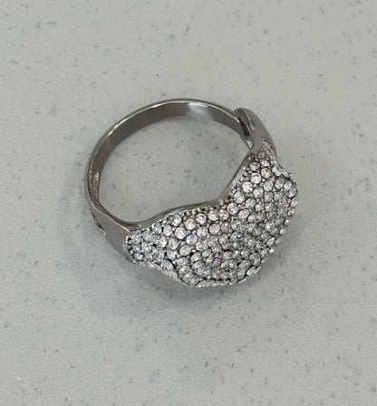 Anello Cuore Pave