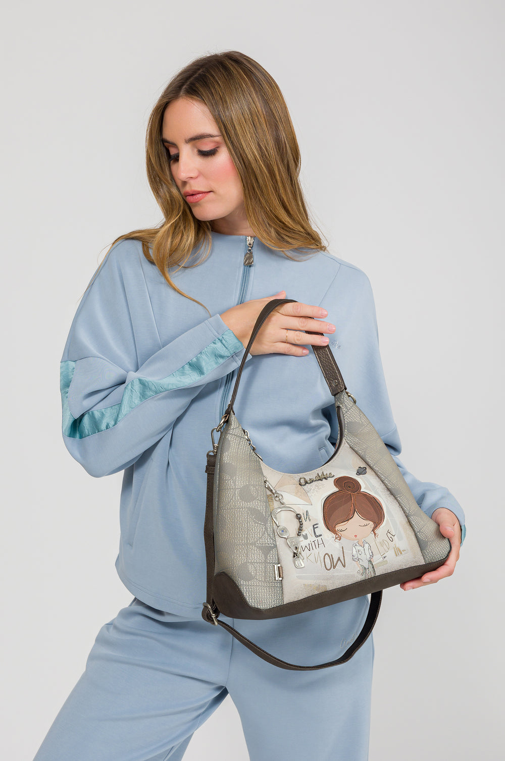 Borsa Anekke con tracolla e a spalla