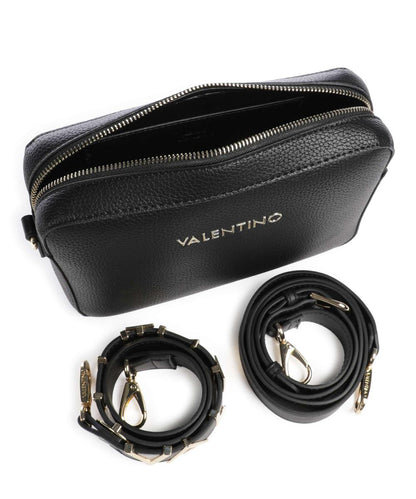Borsa Alexia Valentino con doppia tracolla nera
