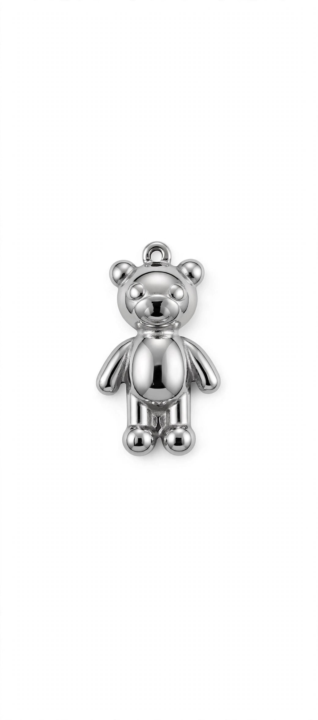 Orso silver in piedi acciaio inox h 2,5 l 1,3