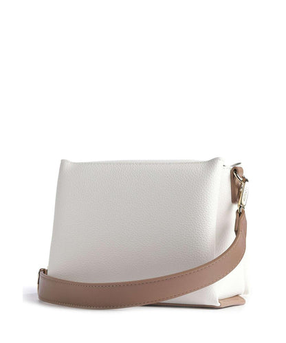 Borsa Alexia Valentino bianco cuoio con pattina
