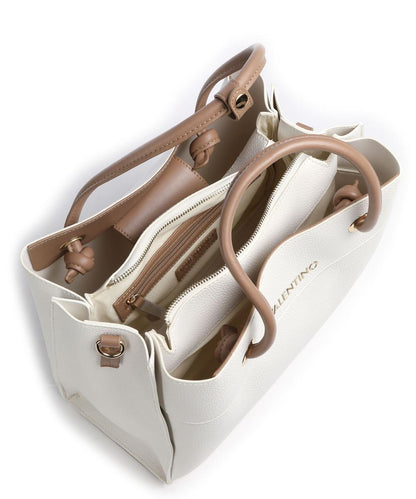 Borsa Alexia Valentino Bianca Cuoio