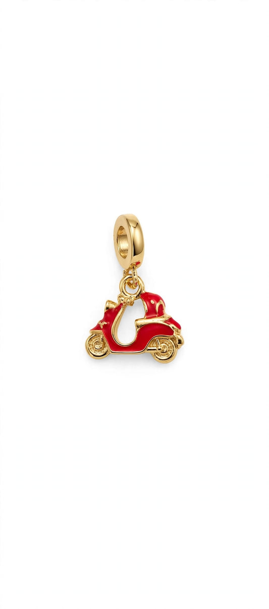 Charm vespa piaggio acciaio