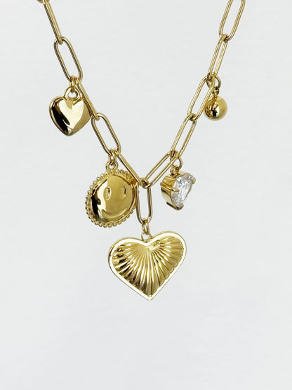 Collana charms love