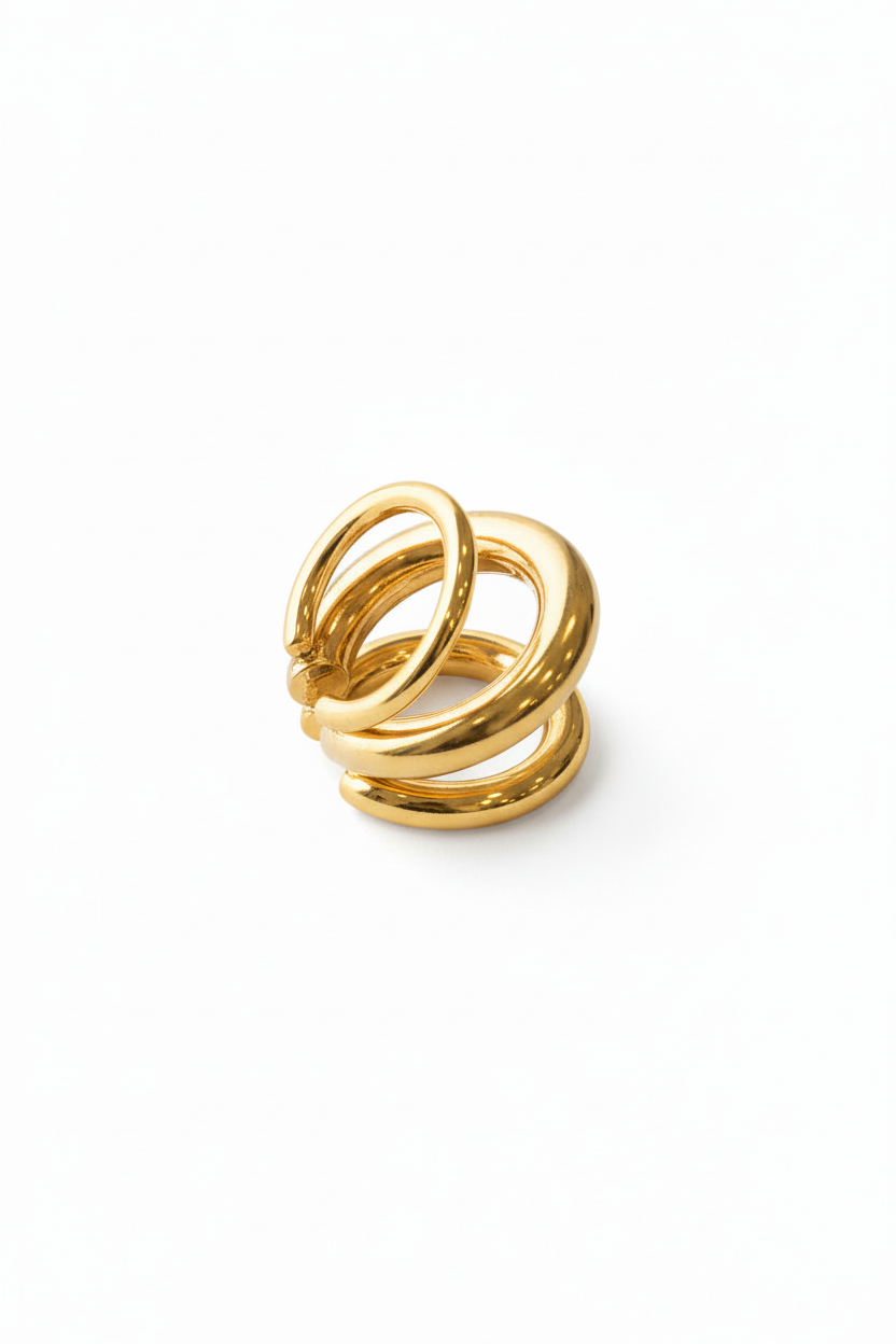 Orecchino Cuff Tridente